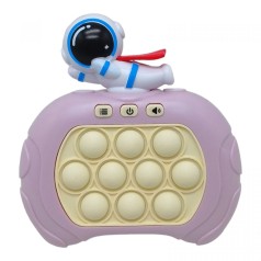 Розважальна гра FINGER PRESS POP-IT CONSOLE астронавт рожевий