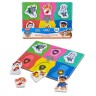 Деревʼяна іграшка KidsHits Paw Patrol пазли-вкладиші 30*22*1,5 см