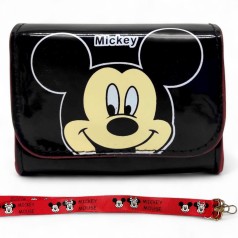 Сумочка лакированная Микки Маус, 11,5 см