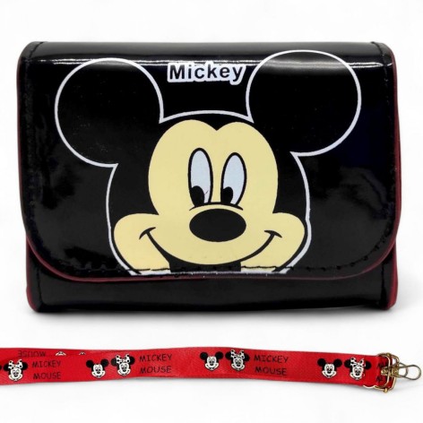 Сумочка лакированная Микки Маус, 11,5 см