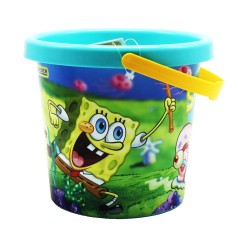[81817] Відро кругле IML 1л - Nickelodeon спанч боб бірюза