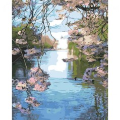 Картина по номерам "Цветучая затока"