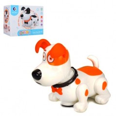 Интерактивная игрушка "Cute Dog", оранжево-белый