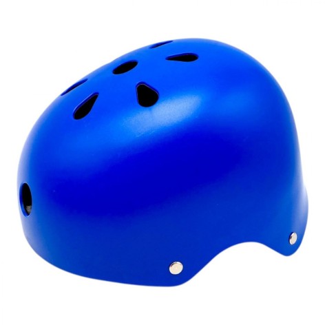Шлем защитный, детский (цвет СИНИЙ)