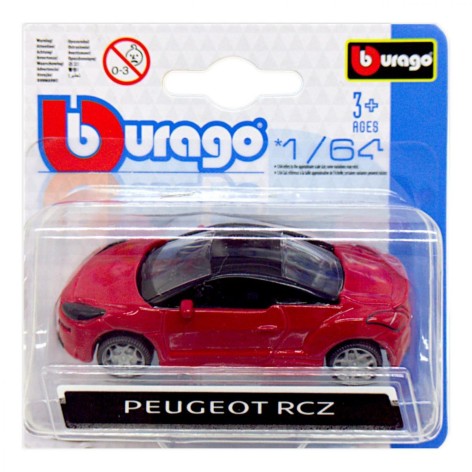 Машинка металева (колекційна) "Peugeot RCZ", червоний