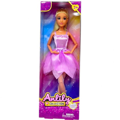 Лялька "Anlily балерина" 29 см (ФІОЛЕТОВА СУКНЯ)