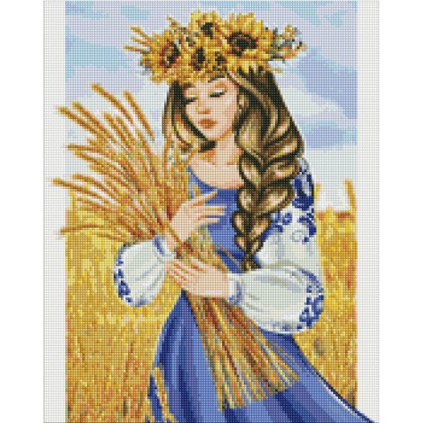 Алмазная мозаика "Моя родная земля"