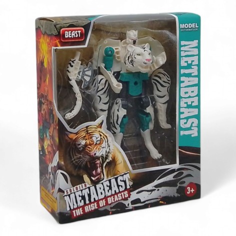 Робот-трансформер "Metabeast. Тигр белый"