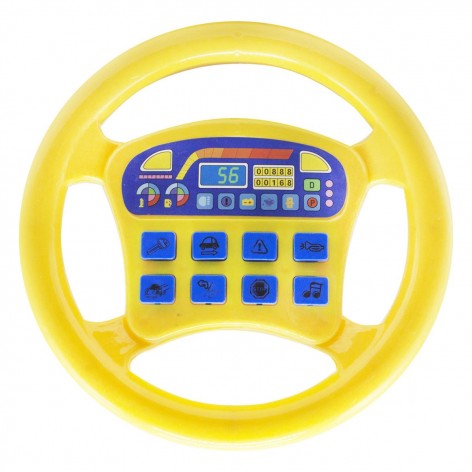 Інтерактивна іграшка "Руль", жовтий