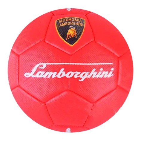 Мяч футбольный №5 "Lamborghini", красный