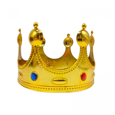 Карнавальная корона Короля золото