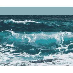 Картина по номерам "Воспоминания о море" ★★★★
