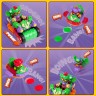 Игровой набор SUPERTHINGS «Kazoom Kids» S1 – СПАЙК-РОЛЛЕР КАКТУС (3 машинки, Казум-Кид, 3 фигурки)