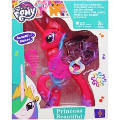 Фигурка "My little pony" с аксессуарами (малиновый)