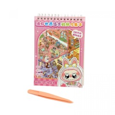 Наклейки дизайн 13х19 см. микс видов