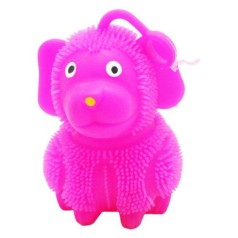 Уценка. Игрушка со светом "Собачка", розовая - не светится
