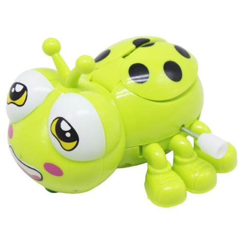 Заводная игрушка "Божья коровка", салатовая