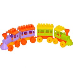 Конструктор Паровозик Малюк 3 36 ел. (арт.5149) -/50