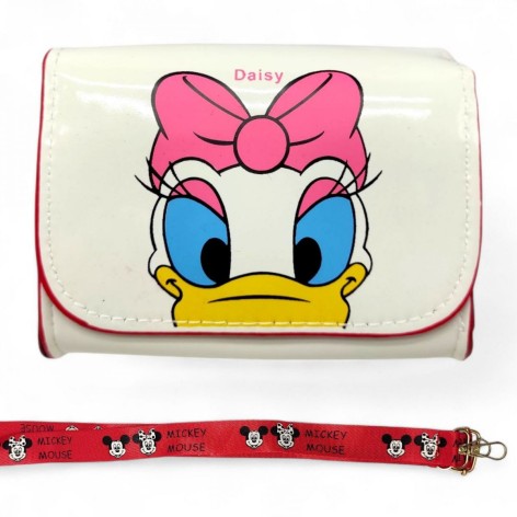 Сумочка лакированная Дейзи Дак, 11,5 см