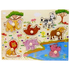 Вкладыши деревянные, 30х22.5 см (ЖИВОТНЫЕ ВИД 2)