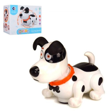 Інтерактивна іграшка "Cute Dog", чорно-білий
