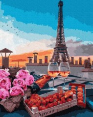 Картина по номерам "Ужин для двоих"