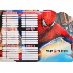 Расписание уроков "Spiderman" (47х34 см)