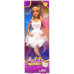 Лялька "Anlily балерина" 29 см (БІЛА СУКНЯ)