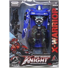 Трансформер "X-Warrior: Синий гонка"