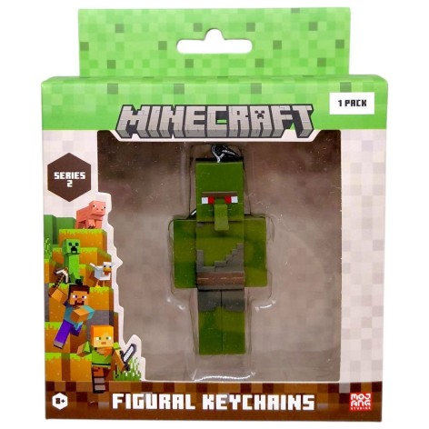 Фигурка-брелок "Майнкрафт/Minecraft" СЕРИЯ 2 ЗЕЛЕНЫЙ