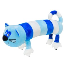 Мягкая игрушка "Кот батон" (44 см), голубой