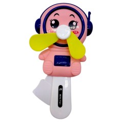 Игрушка. Вентилятор ручной "Космонавт" (Розовый)