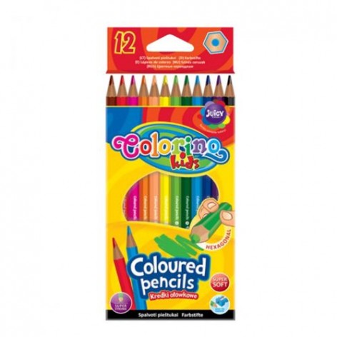 Набір кольорових олівців