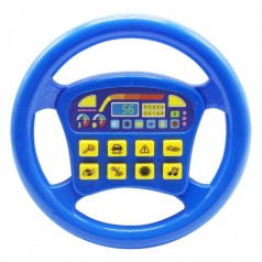Интерактивная игрушка "Руль", синий