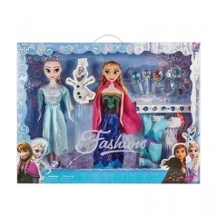 Набор кукол 2 куклы, высота: 28 см, аксессуары, одежда, в коробке