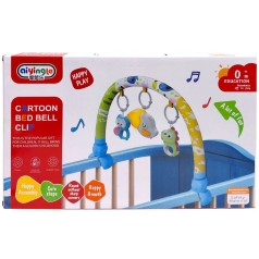 Погремушка-дуга (мелодии, подсветка, музыкальная игрушка) в коробке 40х5,5х25 см