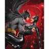 Картина по номерам "Batman: Ночное пламя" 40х50см