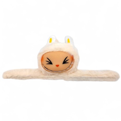 СЛЕП-БРАСЛЕТ LABUBU 9СМ (БІЛИЙ)