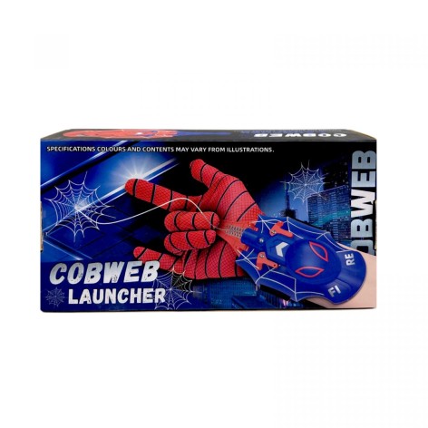 Набор героя перчатки, присоски, пусковая установка, механический принцип, встроенный аккумулятор, USB-кабель, в коробке