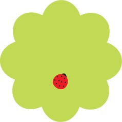 Блок бумаги с липким слоем, Flower 70х70 мм, 50 л