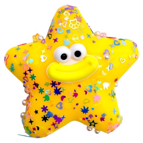 Игрушка антистресс (таба) "Звездочка" 9 см (ЖЕЛТАЯ)