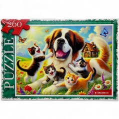ПАЗЛЫ 260 ЭЛЕМЕНТОВ "ХОРОШИЙ ПЕС"