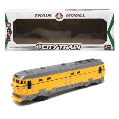 Поезд со светом и звуком "City train", желтый