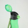38744 [K18-400-01] Пляшечка для води, 530 мл, зелена