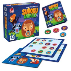 Магнитная игра "Roter Kafer. Sudoku Animals"