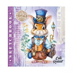 Скетчбук 36 листов (CUTE RABBIT)