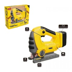 Электрический лобзик подсветка, автоматический принцип работы, в коробке.