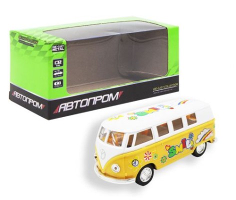 Металевий автобус із серії 