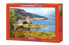 Пазлы "Замок Эйлеан Донан, Шотландия, Eilean Donan Castle, Scotland", 2000 эл