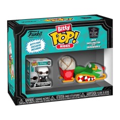 Набор фигурок Bitty Pop! Ride - Джек Скеллингтон и снегоход